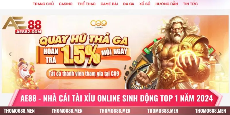 AE88 - Cổng game tài xỉu online sinh động số 1 năm 2024